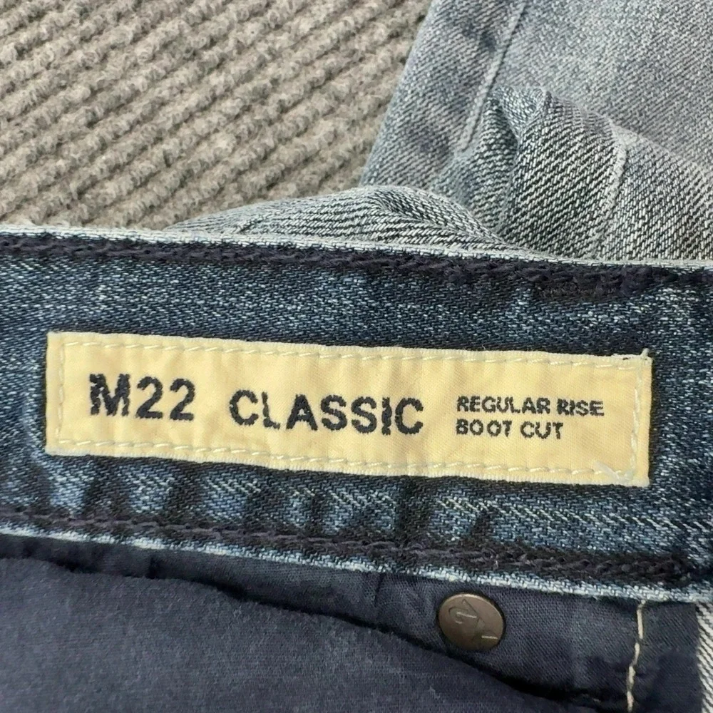 Vintage X2 Jeans Mens 36x30 Blue Cotton Regular Rise Boot Cut M22 Classic Y2K